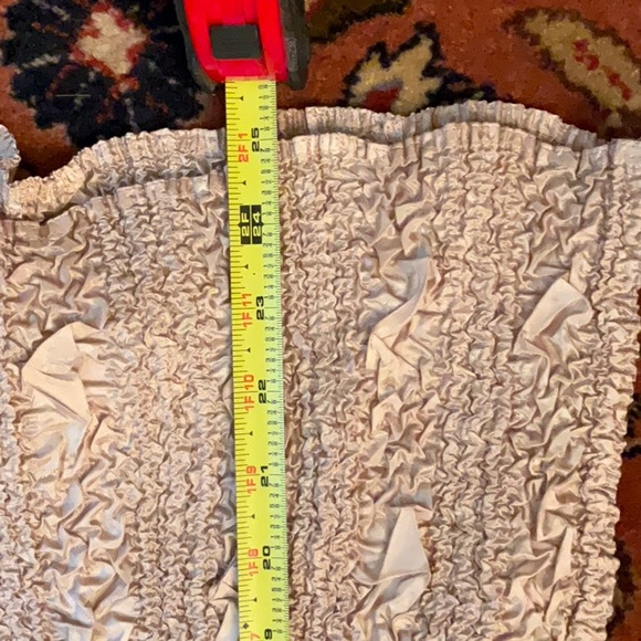 Tania Nardi handmade blouse / jacket in a gorgeous shade of pale gold - Picture 7 of 7